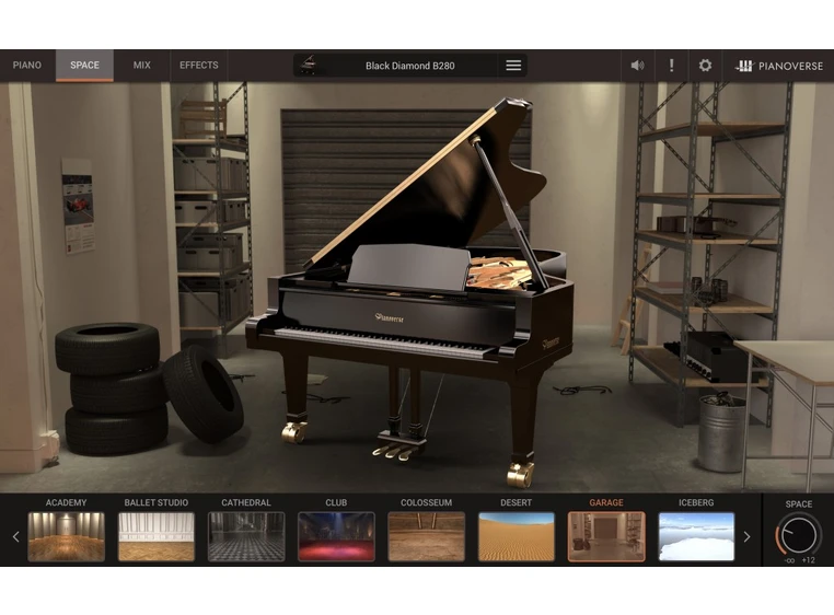 IK Multimedia Pianoverse [Download] Black Diamond B280 